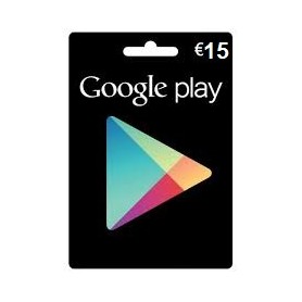 Carte Google Play $15 DOLLAR