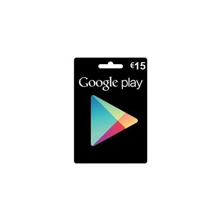 Carte Google Play $15 DOLLAR