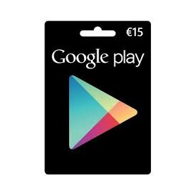 Carte Google Play Europe 15€