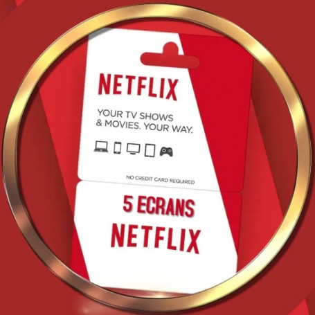 NETFLIX 5 ECRAN 184 JOURS