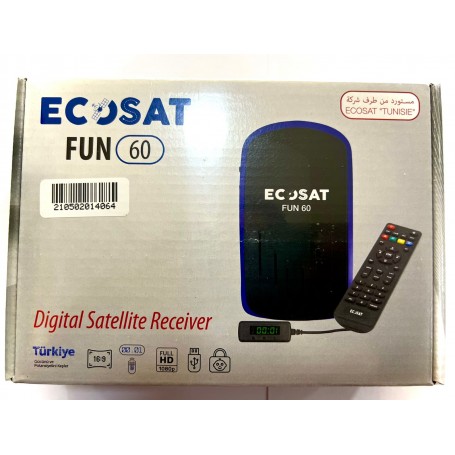 Récepteur HD Ecosat FUN 60