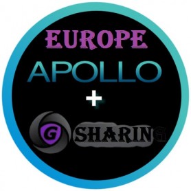 Abonnement SHARING+IPTV APOLLO The device is in Europe