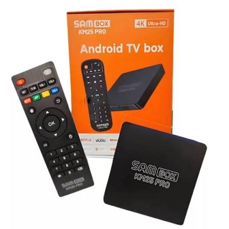 Box Android SAMBOX KM 25 PRO 4K 2GO 16GO
