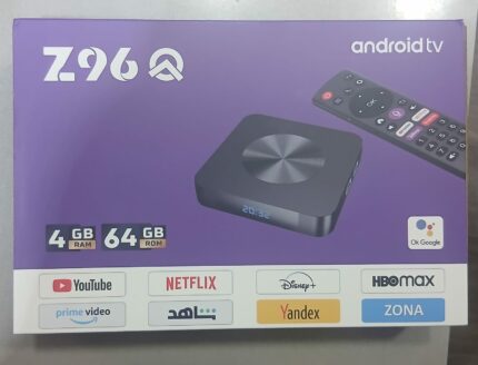 Box TV Android Z96Q 4K + ABONNEMENT WIPLAY NEW ORCA PRO MAX 12 MOIS 4Go/64Go